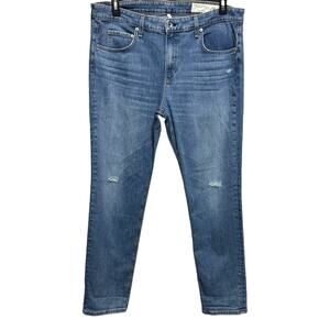 RAG & BONE Jeans Womens Size 34 Dre Low Rise Slim Boyfriend
